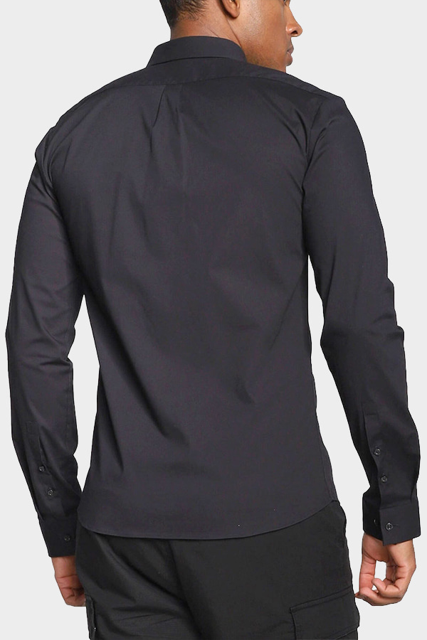 ΠΟΥΚΑΜΙΣΟ HUGO - 001 ΜΑΥΡΟ